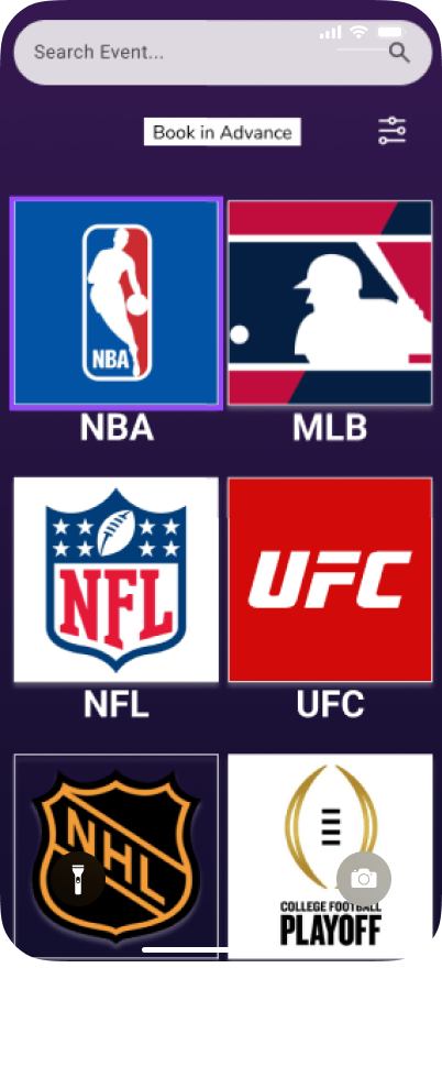 Select Event Type